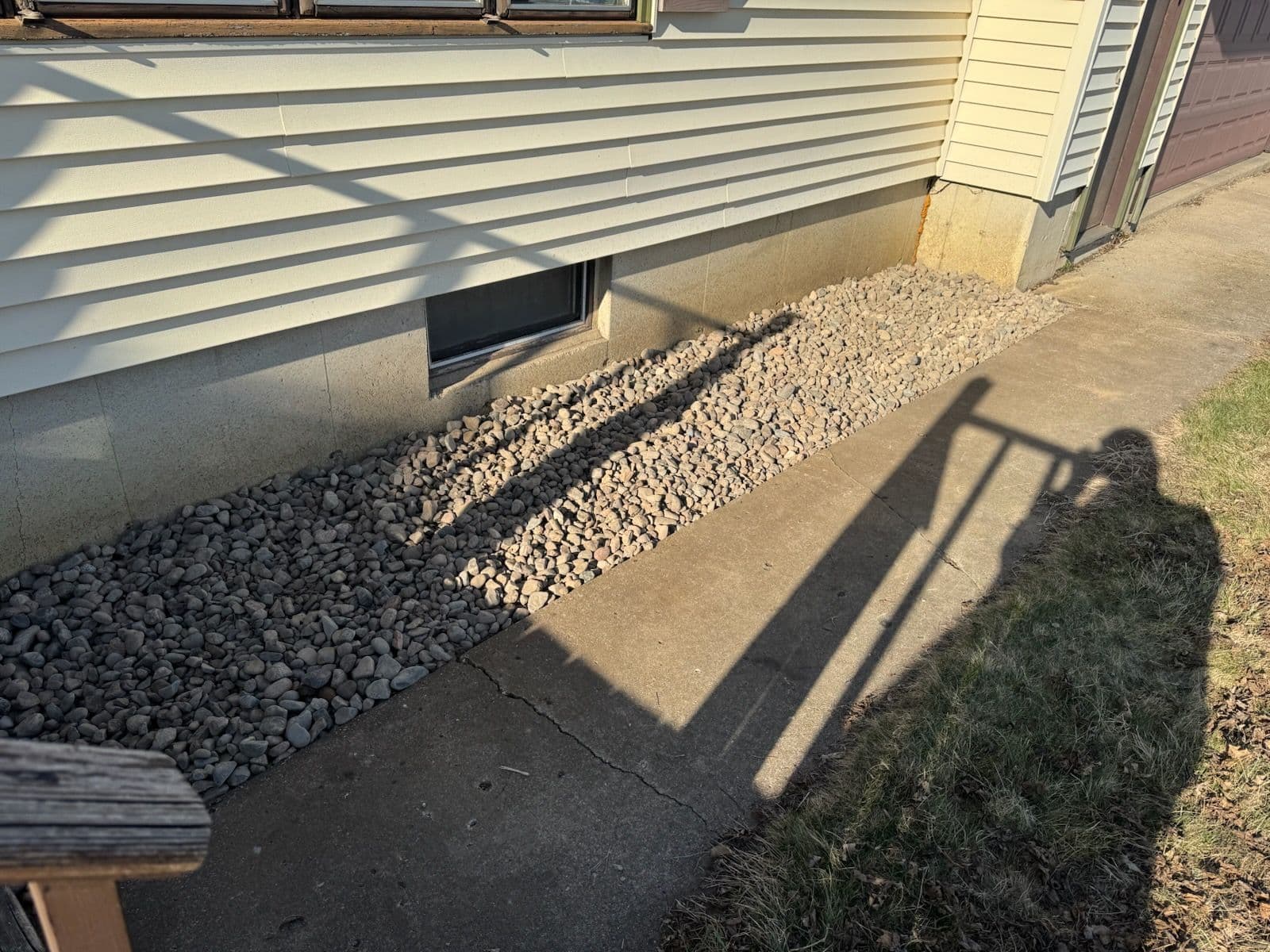 Stunning Rock Bed Installation in Corvuso MN image